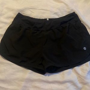 Senita Athletics Black Swift Shorts (2.5 inseam), discontinued, size M